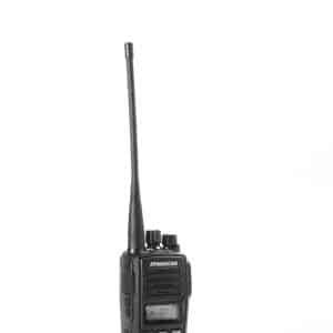 Walkie-Talkie Dynascan V-600 VHF con IP67 estructura metálica y resistente, 256 canales Negro [Radiocomunicación]