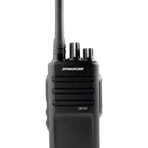 Walkie Talkie Dynascan EU-85 | Uso Libre PMR-446 | Portátil | IP55 |16 Canales | 264 Códigos de privacidad | Batería 2.200 mAh
