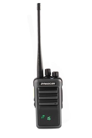 Walkie Talkie Dynascan RL-500 VHF profesional 256 canales, pantalla oculta Negro [Radiocomunicación]