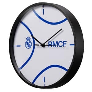 Reloj de pared silencioso Real Madrid 25 cm RMCF ¡Hala Madrid!Preciso y elegante