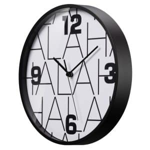 Reloj de pared silencioso Real Madrid 25 cm RMCF ¡Hala Madrid!Preciso y elegante