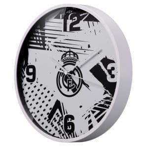 Reloj de pared silencioso Real Madrid 25 cm RMCF ¡Hala Madrid!Preciso y elegante