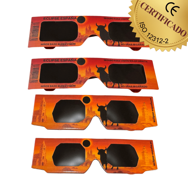 Gafas para eclipse solar españa certificadas