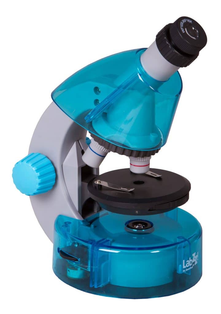 69304 microscope levenhuk labzz 101 azure 00