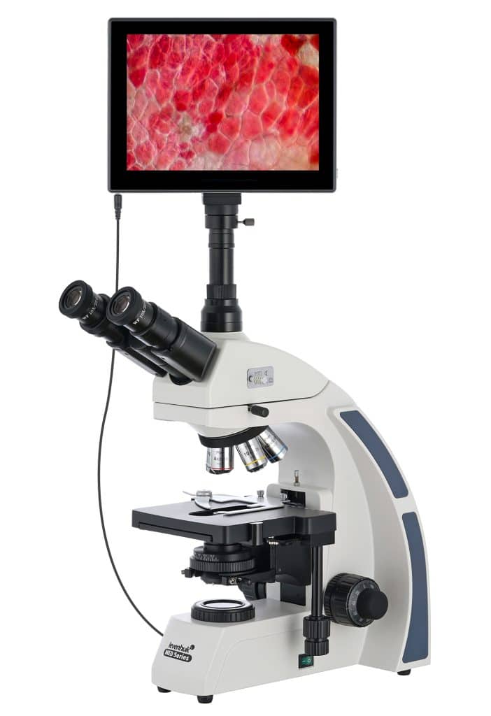 74007 levenhuk med d40t lcd digital trinocular microscope 00