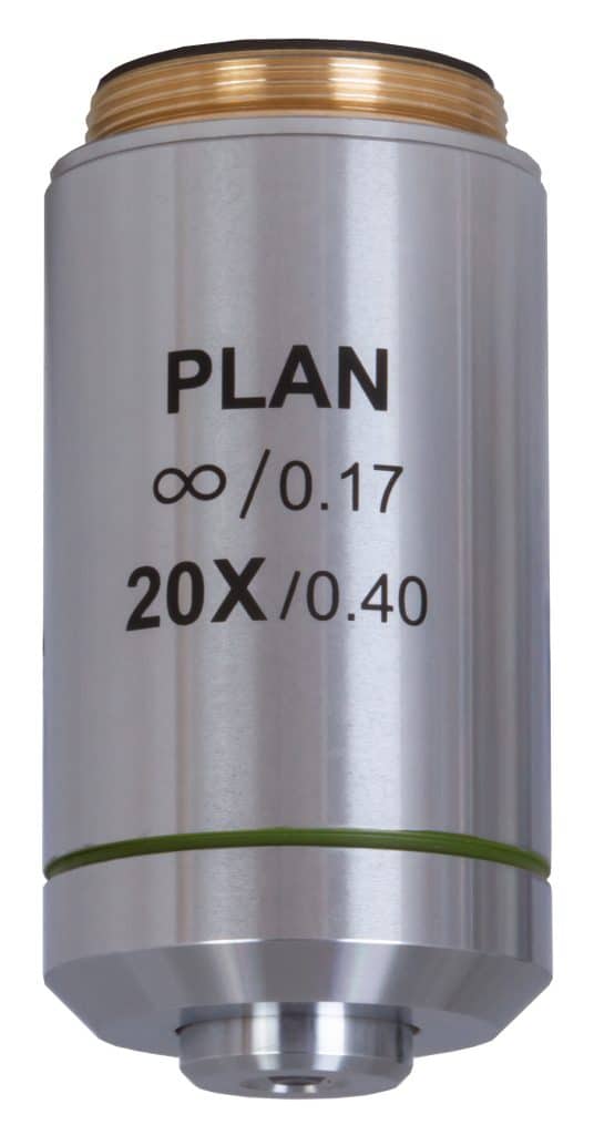 76076 levenhuk med infinity plan achromatic objective 20x 00