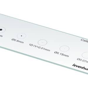 Portaobjetos de calibración Levenhuk MED X/Y