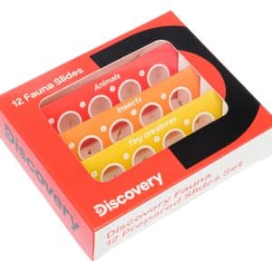 Set de 12 preparaciones Levenhuk Discovery Fauna