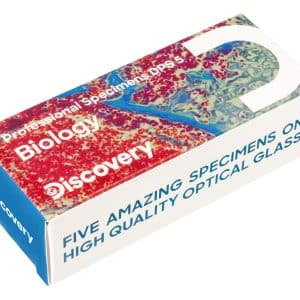 Set de preparaciones para microscopio Levenhuk Discovery Prof DPS 5. «Biología»
