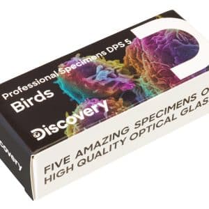 Set de preparaciones para microscopio Levenhuk Discovery Prof DPS 5. «Aves»