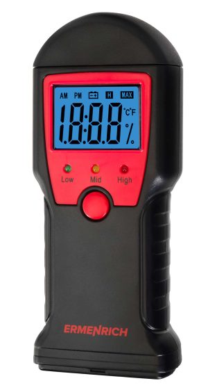 Detector de humedad Ermenrich Wett MW10