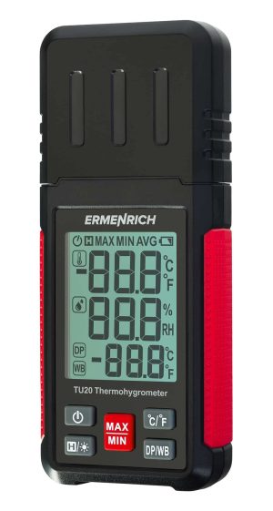 Termohigrómetro Ermenrich Wett TU20