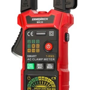 Amperímetro de pinza digital Ermenrich Ping MK30