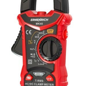 Amperímetro de pinza digital Ermenrich Ping MK40