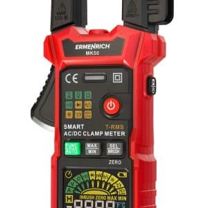 Amperímetro de pinza digital Ermenrich Ping MK50