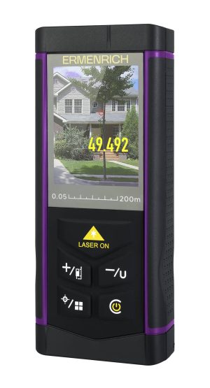 Medidor láser Ermenrich PRO LR200, con cámara