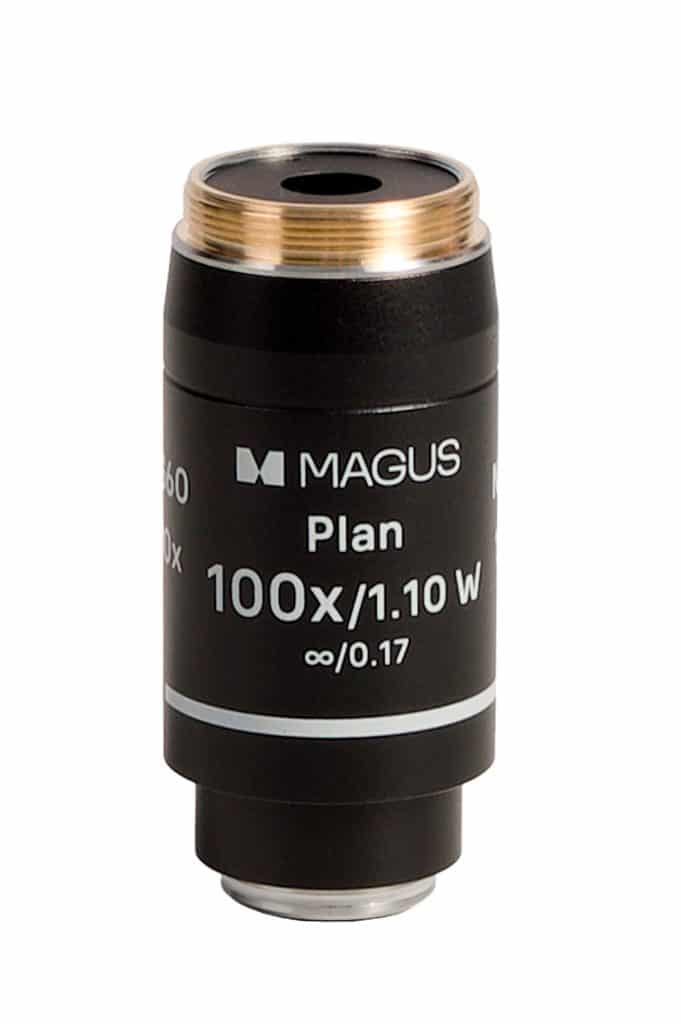 85069 magus 100pl60w plan 100х1.10 inf h60mm objective 00