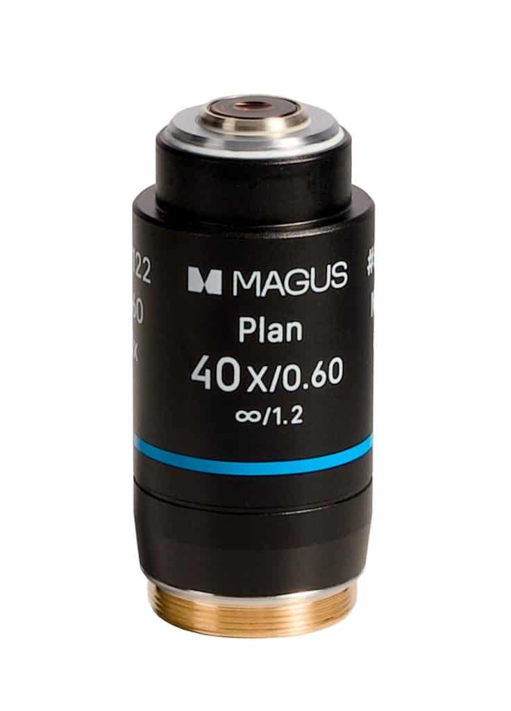 85122 magus 40pl60v plan 40х0.60 inf h60mm objective 00