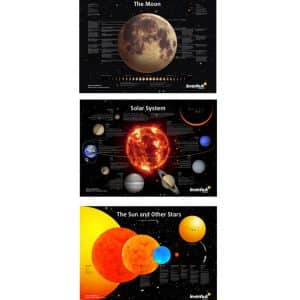 Conjunto de pósteres del espacio Levenhuk