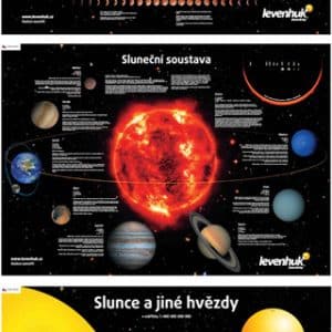 Conjunto de pósteres del espacio Levenhuk